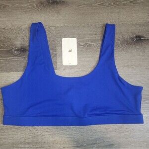 Fabletics Lola Low Impact Royal Blue Sports Bra 4X
